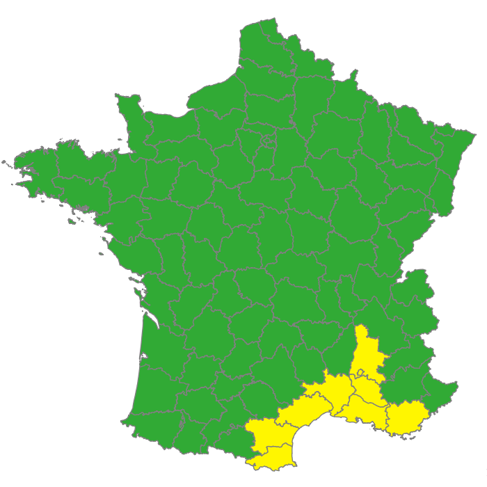 Carte de vigilance